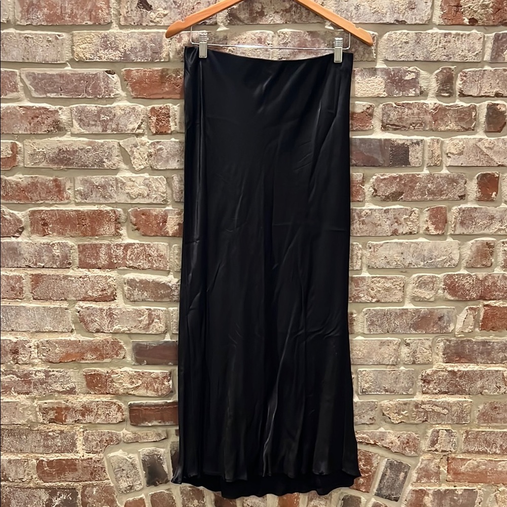 Elegant Black Maxi Skirt